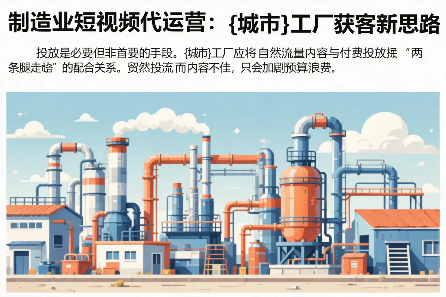 制造业短视频代运营：环翠工厂获客新思路